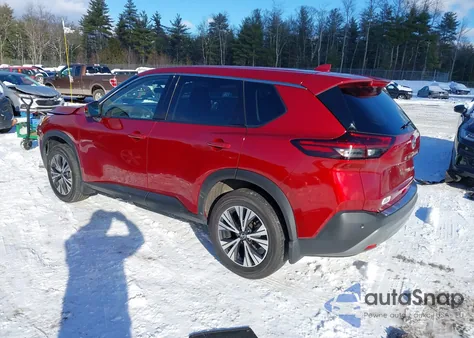 2021 Nissan Rogue Sv Intelligent Awd z USA, uszkodzony, nr VIN 5N1AT3BB4MC710319